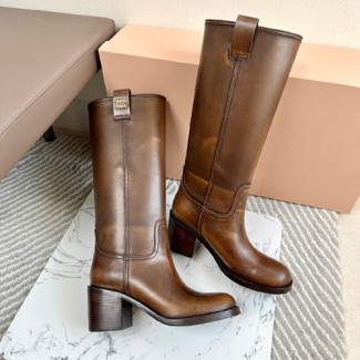 미우미우 여성 롱부츠 57253-2