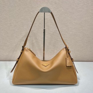 프라다 Aimèe 라지 가죽 숄더백 1BC228