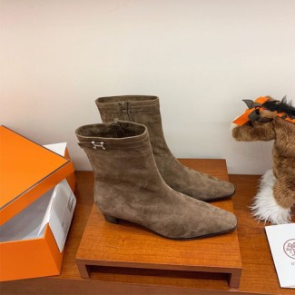 에르메스 신상 앵글부츠 H35058 브라운