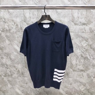 톰브라운 남여공용 반팔티 TB8716 네이비