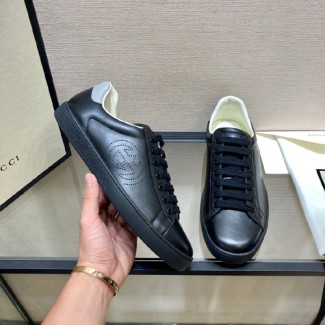 구찌 남여공용 스니커즈 656880 블랙