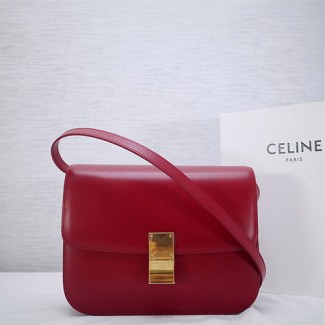 셀린느 클래식 박스백 미듐 164173 민자 레드