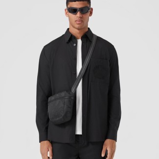 버버리 남여공용 셔츠 80019195 블랙