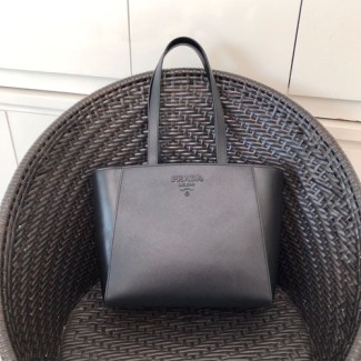 프라다 사피아노 쇼퍼백 1BH288 블랙