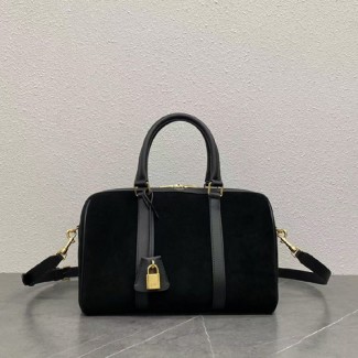 셀린느 스웨이드 보스턴 크로스 숄더백 119573-2