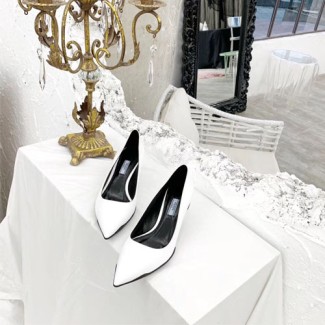 프라다 여성용 신상 펌프스  F0682  화이트