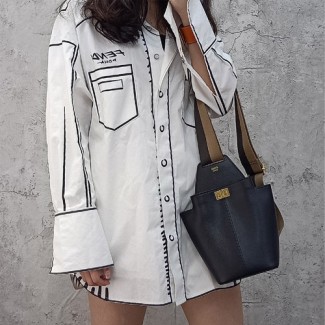 펜디 기타백 8BZ047 블랙