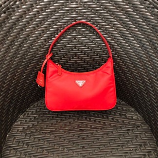 프라다 나일론 미니 호보백 1NE515 레드