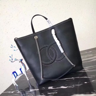 샤넬 신상 숄더 토트백 A8076 블랙